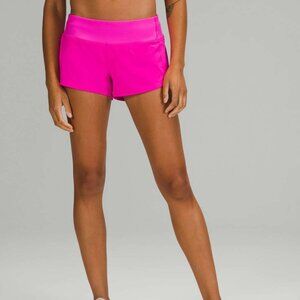 Lululemon Speed Up Low-Rise Lined Short 2.5" Size 6